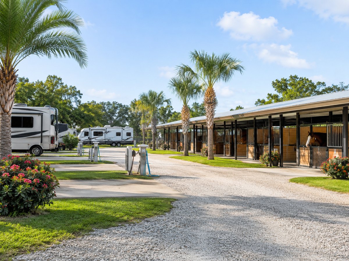 Ocala Horse & RV Stop equestrian property