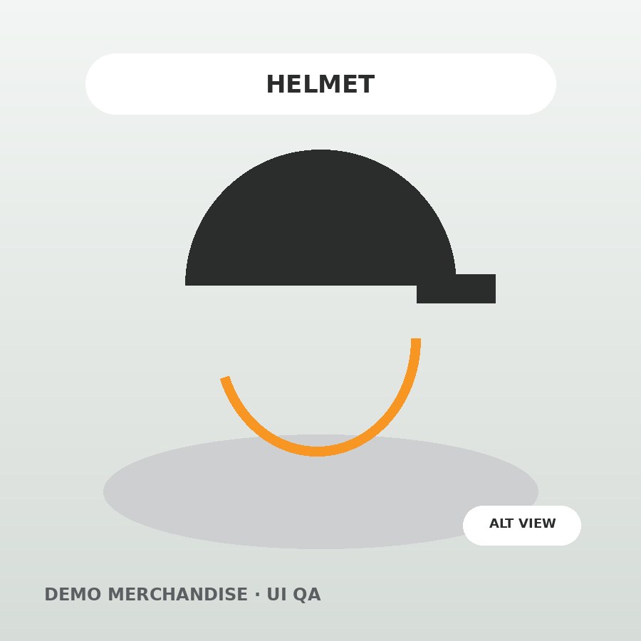 Trail Tech Riding Helmet demo merchandise image