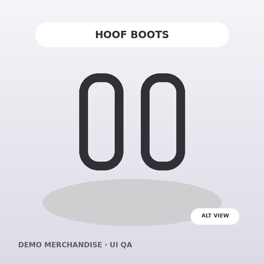 Trail Hoof Boots · Pair demo merchandise image