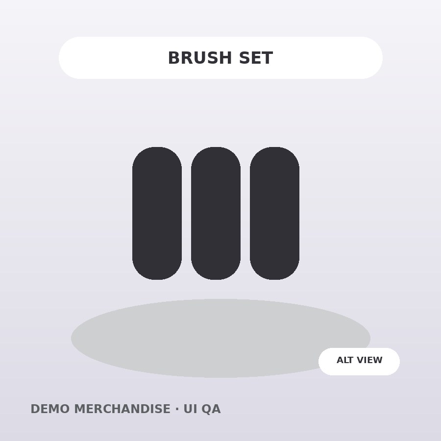 Mane & Tail Brush Set demo merchandise image