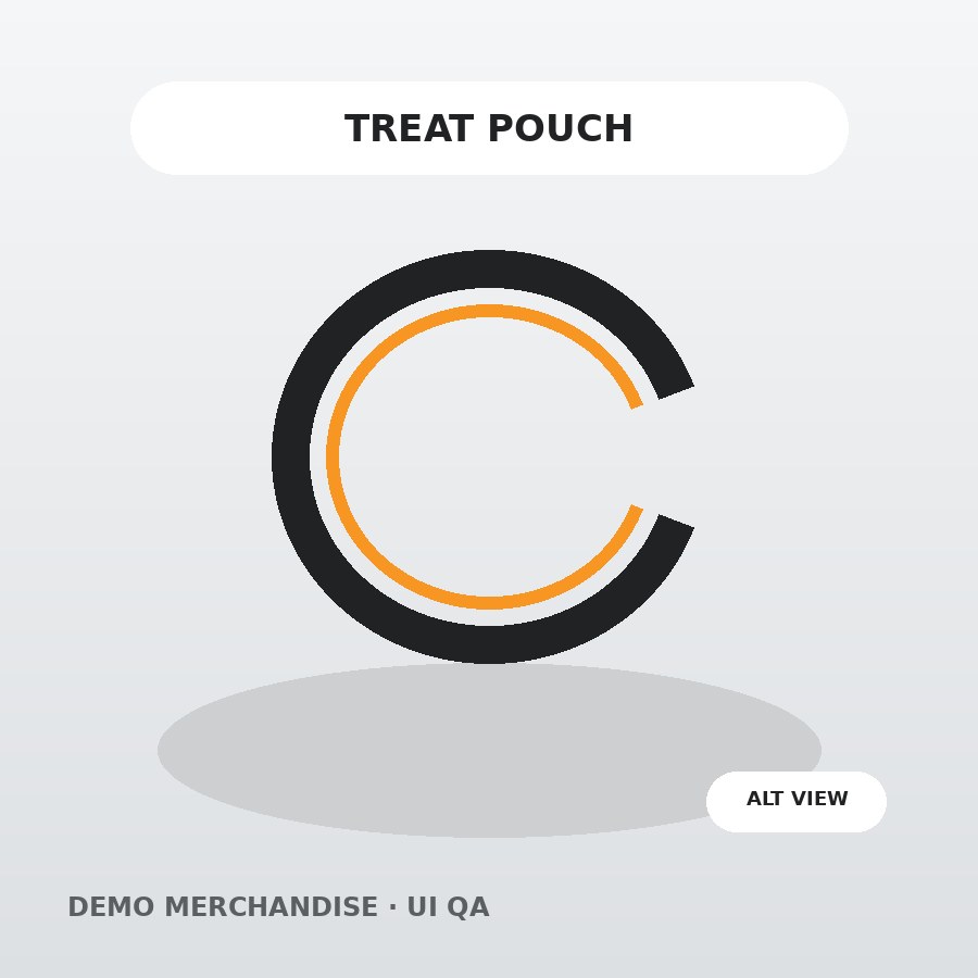 Hands-Free Treat Pouch demo merchandise image