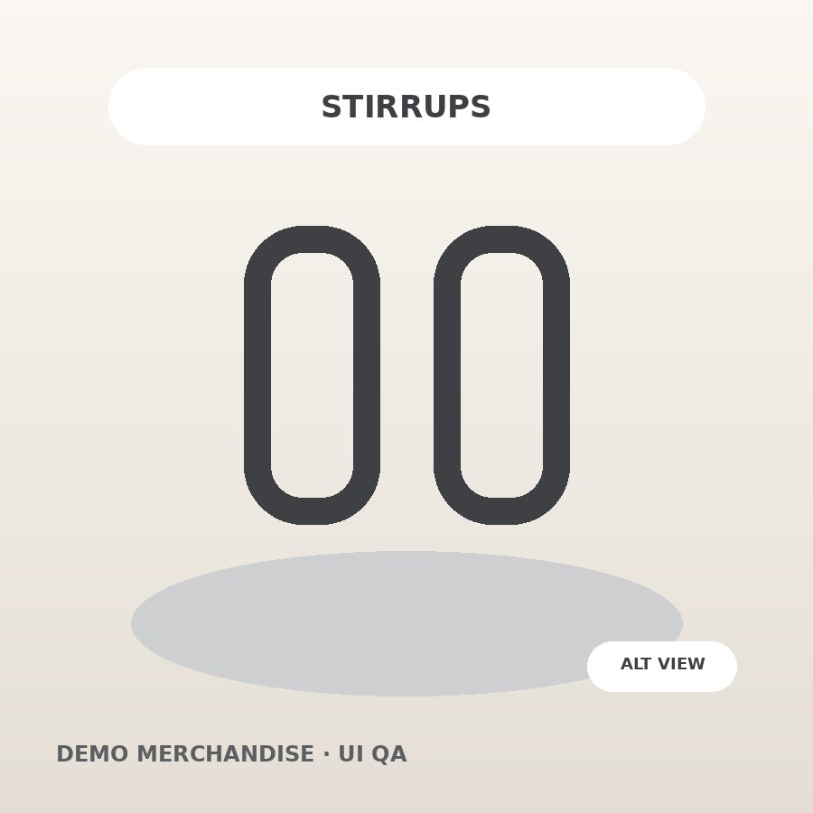 English Stirrup Irons demo merchandise image